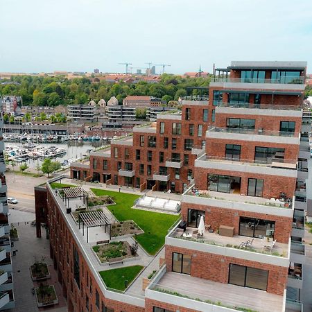 Seaside Apartment With Magical Balcony View Århus Eksteriør billede
