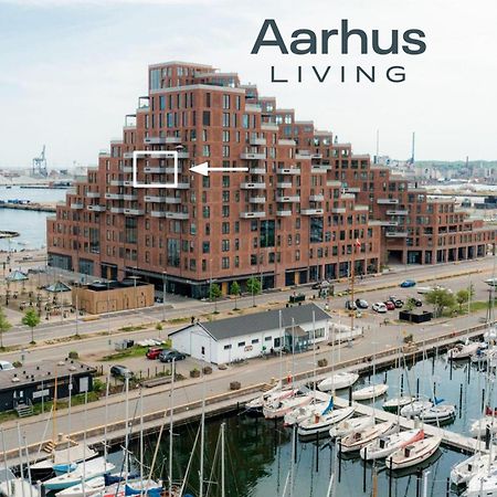 Seaside Apartment With Magical Balcony View Århus Eksteriør billede