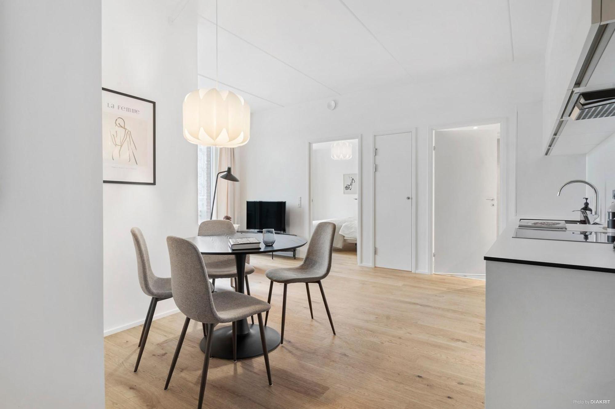 Seaside Apartment With Magical Balcony View Århus Eksteriør billede