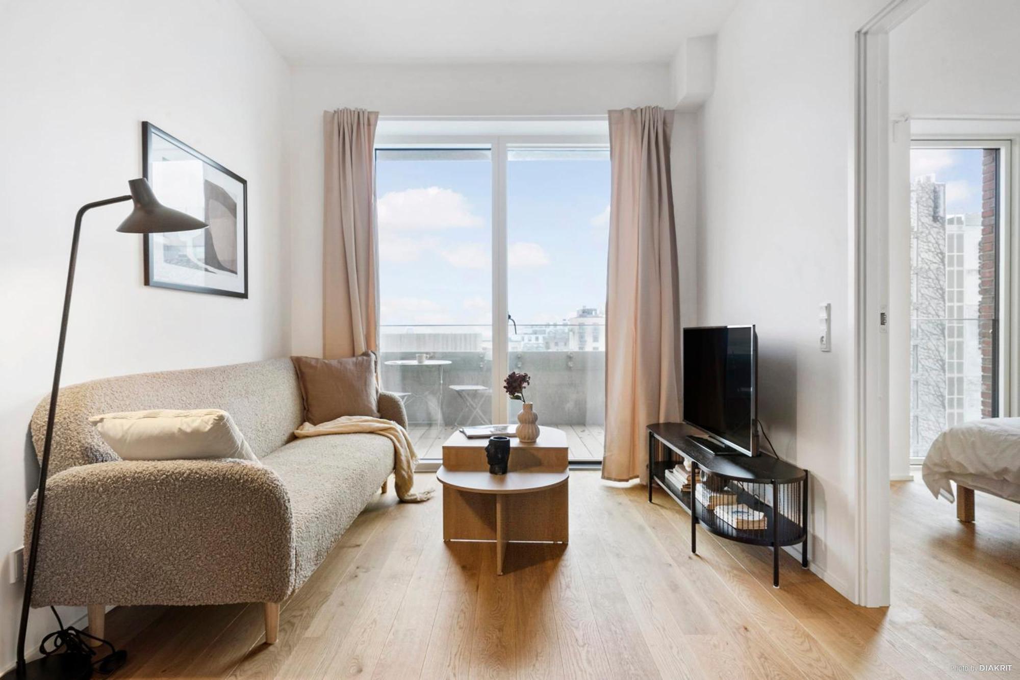 Seaside Apartment With Magical Balcony View Århus Eksteriør billede